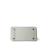 Birkin 25 Mushroom Veau Togo Gold Plated B Stamp - Image 4