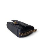 Navy Caviar Quilted CC You Flap Bag Mini GHW - Image 6