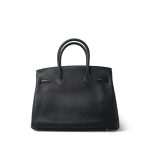 Birkin 30 Black Togo Palladium Plated A Stamp - Image 8