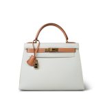 Kelly Sellier 28 Bi-Color Horseshoe (HSS) White / Natural Sable Evergrain Gold Plated A Square Stamp - Image 7