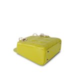Mini Lady Dior Green Patent Cannage - Image 8