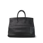 Birkin 40 Noir Clemence Gold Plated [B] Stamp - Image 13