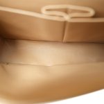 Beige Caviar Quilted Classic Flap Medium Light Gold Hardware - Image 11
