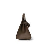 Birkin 25 Sellier Etoupe Epsom Gold Plated Z Stamp - Image 6