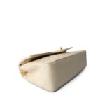 Ivory Lambskin Quilted Classic Flap Small GHW - Image 3