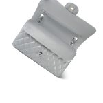 23P Silver Metallic Lambskin Quilted Classic Flap Medium SHW - Image 13