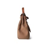 Herbag Zip 31 Fauve and Chai Toile Vache Hunter Palladium Plated - Image 5