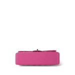 19C Pink Caviar Quilted Classic Flap Medium Light Gold Hardware - Image 6