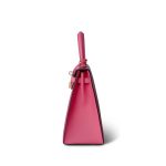 Kelly Sellier 25  Bi-Color Horseshoe (HSS) Rose Extreme/Rose Azalee Epsom Gold Plated Y Stamp - Image 7
