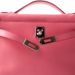 Kelly Pochette Rose Azalee Swift Palladium Plated Hardware A Stamp - Image 16