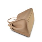 The Row Margaux 15 Dark Taupe Calfskin Bag - Image 5