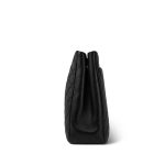 16B Black Lambskin Quilted CC Shopping Tote Large LGHW - Image 3