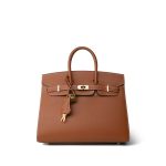 Birkin 25 Sellier Gold Veau Epsom Gold Plated Z Stamp