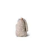 21S Oreo Tweed Quilted 19 Flap Small Mixed Hardware - Image 4