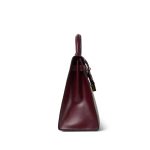Kelly Sellier 28 Rouge H Box Calfskin Gold Plated (R) Stamp - Image 19
