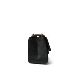 23P Black Aged Calfskin Quilted Mini Reissue 2.55 Flap Aged Gold Hardware - Image 4