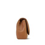 Caramel Lambskin Quilted Medium Diana Double Flap Aged Gold Hardware - Image 9