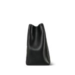 Black Caviar Quilted Grand Shopping Tote (GST) Silver Hardware - Image 3