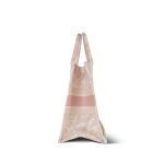Dior Ecru and Pink Toile de Jouy Embroidery Book Tote Medium - Image 4