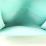24C Turquoise Lambskin Quilted Flap Card Holder - Image 11