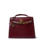 Kelly Sellier 28 Rouge Box Calfskin Gold Plated (Y) Stamp - Image 6