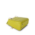 Mini Lady Dior Green Patent Cannage - Image 6