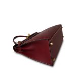 Kelly 28 Rouge H Chamonix White Stitching Gold Plated E Square Stamp - Image 16