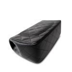 16C Black Caviar Quilted Mini Rectangular Single Flap - Image 10