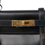Kelly Sellier 28 Retourne Black Box Calfksin Gold Plated (Z) Stamp - Image 7