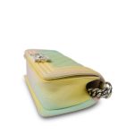 Cuba Rainbow Caviar Quilted Boy Bag Small SHW - Image 5