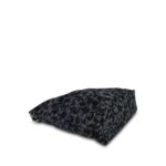 24B Black Floral Denim Quilted Mini 22 Bag SHW - Image 11