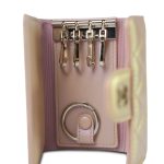 21K Pink Iridescent Key Holder Wallet SHW - Image 8
