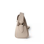 Kelly Messenger Bag Beton B Stamp Palladium Plated - Image 7