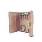 21K Pink Iridescent Key Holder Wallet SHW - Image 10