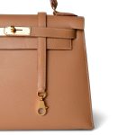 Kelly 28 Sellier Naturel Courchevel Gold Plated [A] Stamp - Image 12