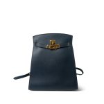 Kelly Sport PM Bleu Marine Courchevel Gold Plated [A] Stamp - Image 11