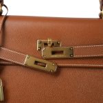 Kelly 35 Gold Corchavel Gold Plated (V) Stamp - Image 12