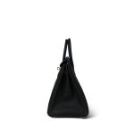 Birkin 25 Noir Veau Togo Gold Plated W Stamp - Image 9