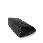 23S Black Lambskin Quilted 19 Flap Small Mixed Hardware - Image 6