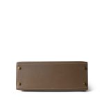 Kelly Sellier 28 Etoupe Epsom Gold Plated T Stamp - Image 9