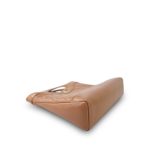 Caramel Calfskin Quilted 31 Small Shopping Bag Light Gold Hardware - Image 5