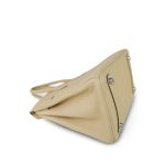 Birkin 25 Parchemin / Light Beige Togo Palladium Plated M Square Stamp - Image 6