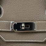 Shoulder Birkin 42 Etoupe Veau Togo Palladium Plated [M] Stamp - Image 3