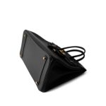 Birkin 35 Noir Ardennes Gold Plated [F] Stamp - Image 10
