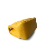 18S Yellow Caviar Quilted Mini Square Flap LGHW - Image 6