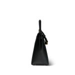 Kelly 28 Sellier Black Epsom Gold Plated A Stamp - Image 12