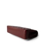 Burgundy Caviar Quilted Classic Flap Medium SHW - Image 8