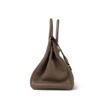 Birkin 30 Etoupe Togo Gold Plated Y Stamp - Image 4