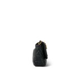 23P Black Lambskin Quilted Small 19 Flap Mixed Hardware - Image 8