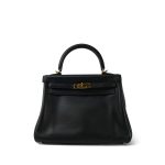 Kelly 25 Retourne Black Swift Gold Plated - Image 9